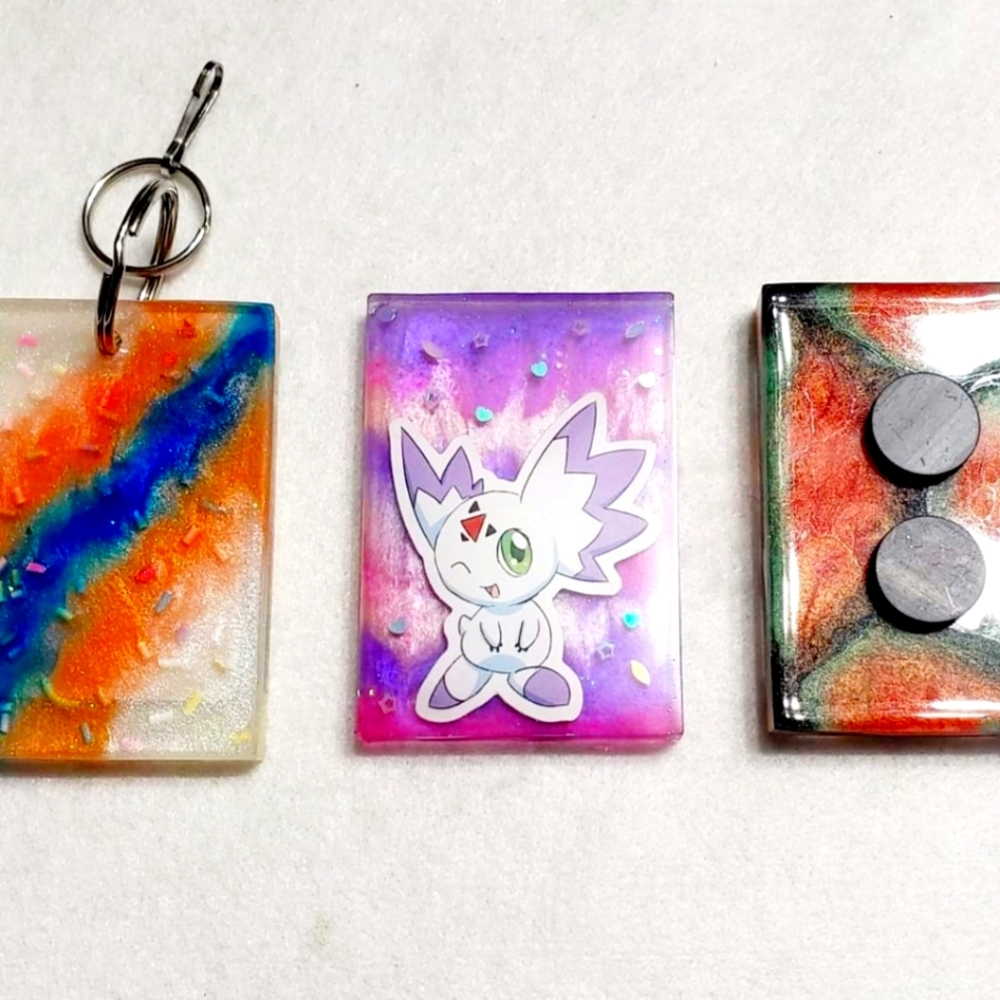 Calumon Digimon Keychain or Fridge Magnet "Your Choice"